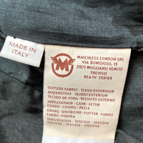 $1395 Matchless Stunning New Leather Jacket - Picture 4 of 8